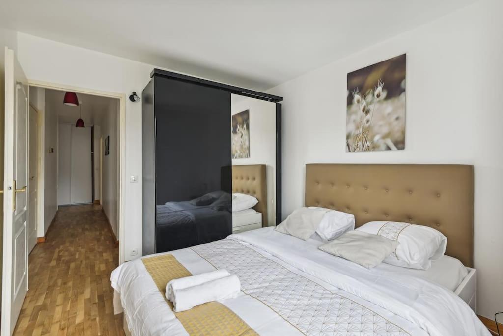 "Joie De Vivre" - Parisian Spacious & Charming Flat Asnières Exterior foto